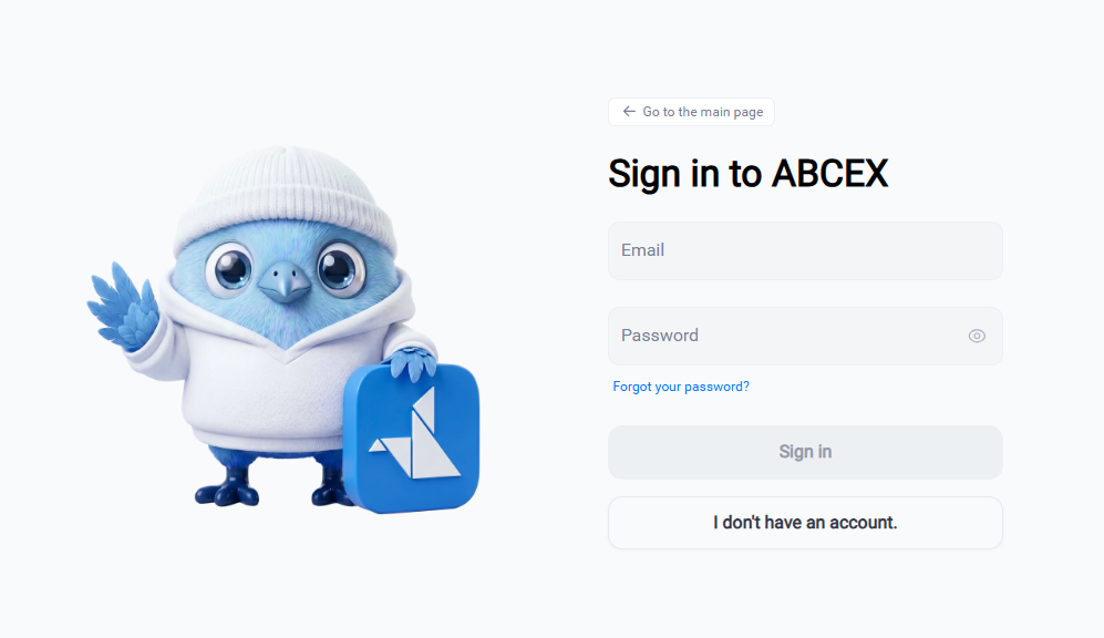 Login by email and password